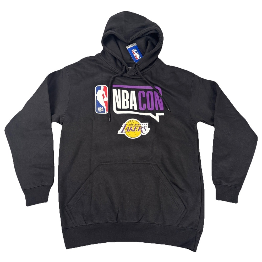 NWT Men's Los Angeles Lakers NBA Con‎ Basketball Hoodie Sweatshirt Size M